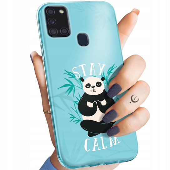 Etui Do Samsung Galaxy A21S Wzory Panda Bambus Pandy Obudowa Pokrowiec Case Samsung Electronics