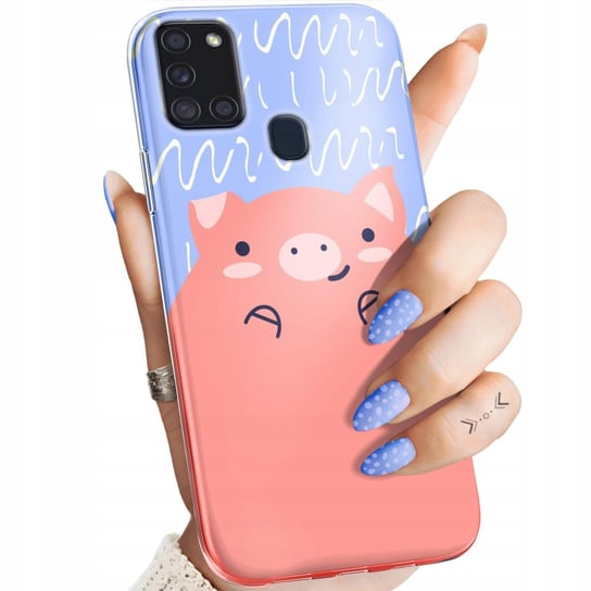 Etui Do Samsung Galaxy A21S Wzory Świnka Peppa Bajka Obudowa Pokrowiec Case Samsung Electronics