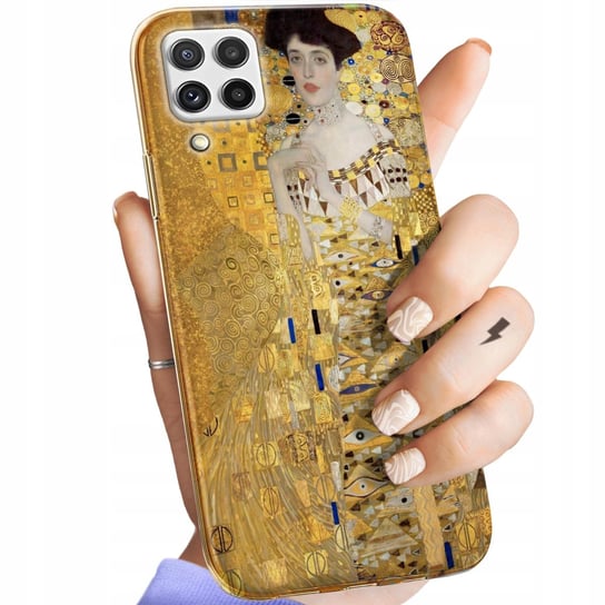 Etui Do Samsung Galaxy A22 4G (Lte) Wzory Klimt Gustav Pocałunek Obudowa Samsung