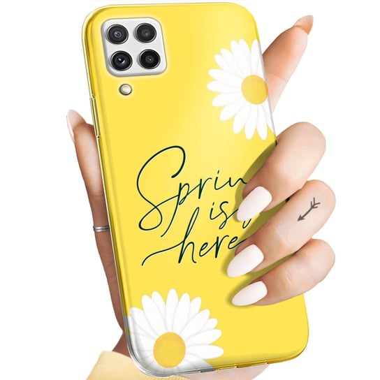 Etui Do Samsung Galaxy A22 4G (Lte) Wzory Wiosna Wiosenne Spring Obudowa Samsung