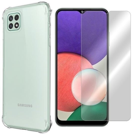 Etui Do Samsung Galaxy A22 5G Obudowa Air + Szkło VegaCom