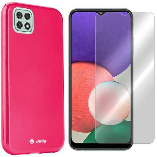 ETUI DO SAMSUNG GALAXY A22 5G POKROWIEC GEL +SZKŁO VegaCom