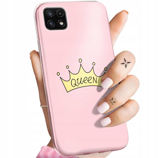 Etui Do Samsung Galaxy A22 5G Wzory Księżniczka Queen Princess Obudowa Case Samsung