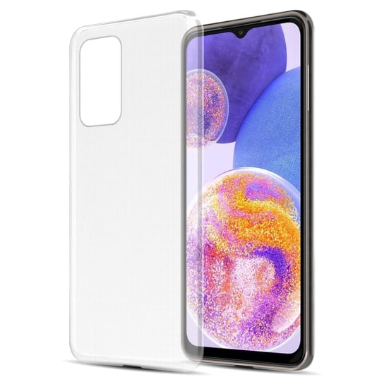 Etui Do Samsung Galaxy A23 4G / 5G Pokrowiec w W PEŁNI PRZEZROCZYSTY Obudowa Ochronny TPU Silikon Case Cover Cadorabo Cadorabo