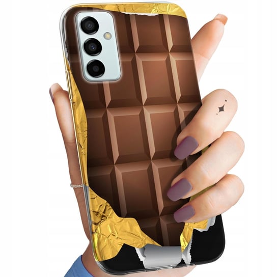 ETUI DO SAMSUNG GALAXY A23 5G WZORY CZEKOLADA CHOCO SŁODYCZE OBUDOWA CASE Samsung Electronics