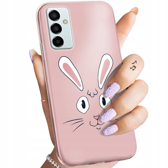 Etui Do Samsung Galaxy A23 5G Wzory Królik Zając Bunny Obudowa Pokrowiec Samsung