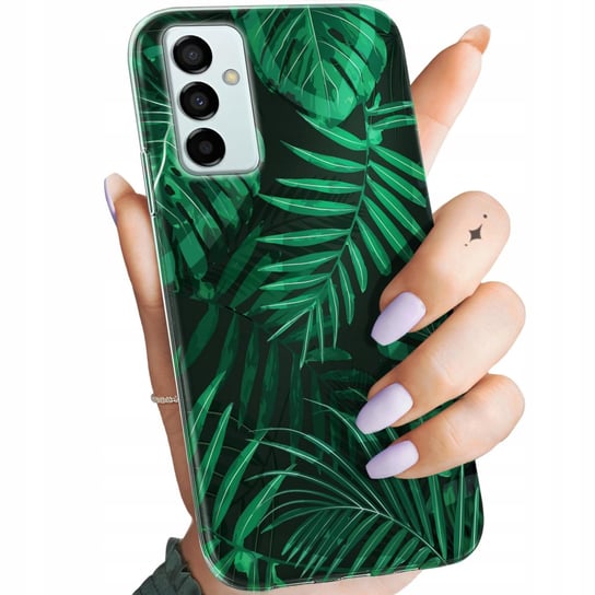 Etui Do Samsung Galaxy A23 5G Wzory Liście Liściaste Natura Obudowa Case Samsung Electronics