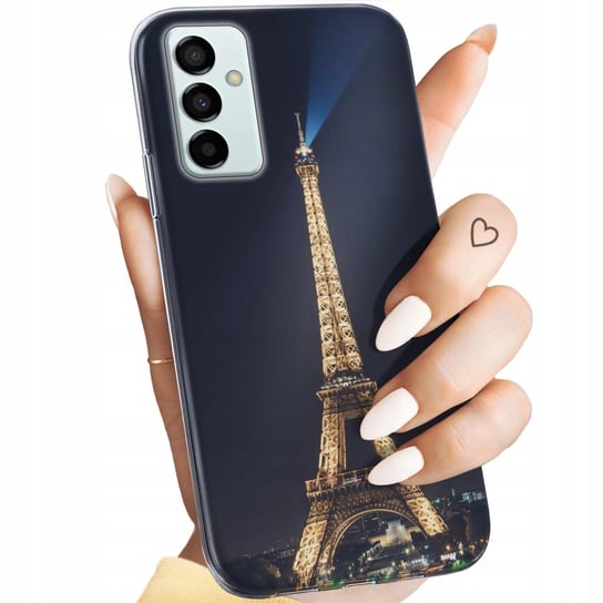 Etui Do Samsung Galaxy A23 5G Wzory Paryż Francja Eiffel Obudowa Pokrowiec Samsung Electronics