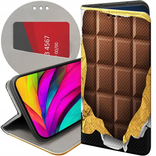 ETUI DO SAMSUNG GALAXY A24 4G / A25 5G WZORY CZEKOLADA CHOCO SŁODYCZE CASE Samsung Electronics