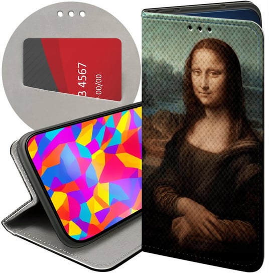 ETUI DO SAMSUNG GALAXY A24 4G / A25 5G WZORY LEONARDO DA VINCI MONA FUTERAŁ Samsung