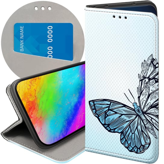 ETUI DO SAMSUNG GALAXY A24 4G / A25 5G WZORY MOTYLE BUTTERFLY BARWNE CASE Samsung Electronics