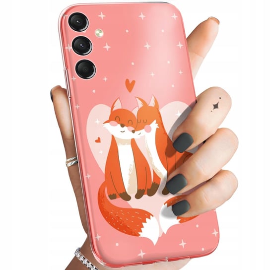 ETUI DO SAMSUNG GALAXY A24 4G WZORY LOVE MIŁOŚĆ ZAKOCHANIE OBUDOWA CASE Samsung Electronics