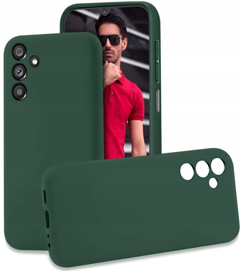 Etui do Samsung Galaxy A25 5G CASE MATT PLECKI + SZKŁO OCHRONNE 9H Krainagsm