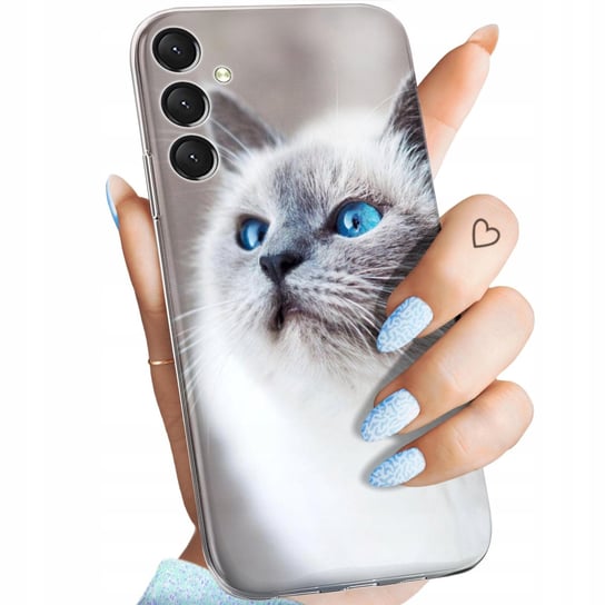 Etui Do Samsung Galaxy A25 5G Wzory Animals Zdjęcia Zwierzęta Obudowa Case Samsung