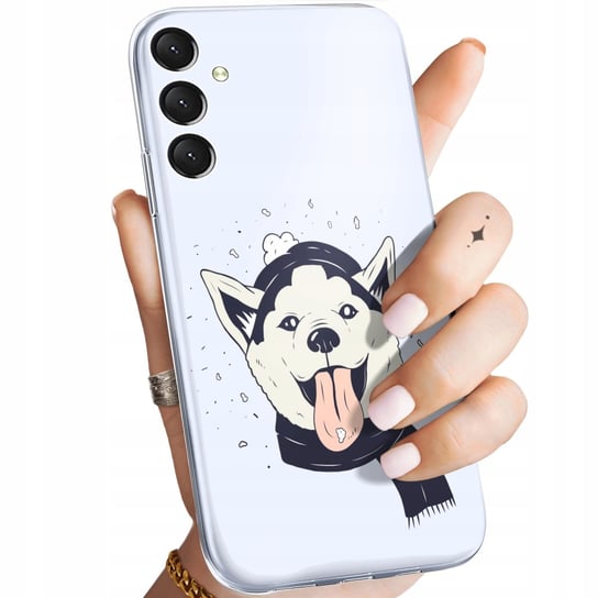 ETUI DO SAMSUNG GALAXY A25 5G WZORY HUSKY PSY PIESKI OBUDOWA POKROWIEC CASE Samsung Electronics