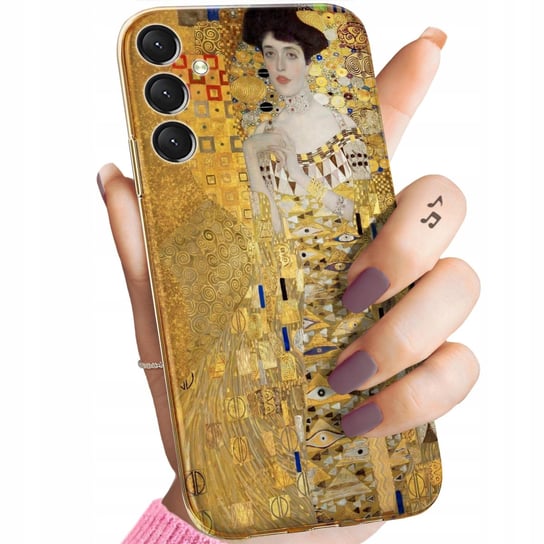 Etui Do Samsung Galaxy A25 5G Wzory Klimt Gustav Pocałunek Obudowa Case Samsung
