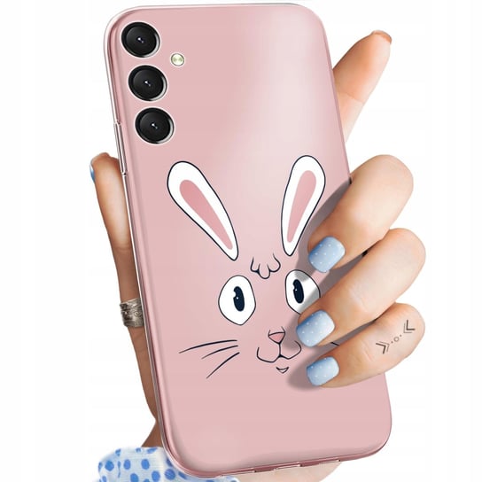 Etui Do Samsung Galaxy A25 5G Wzory Królik Zając Bunny Obudowa Pokrowiec Samsung