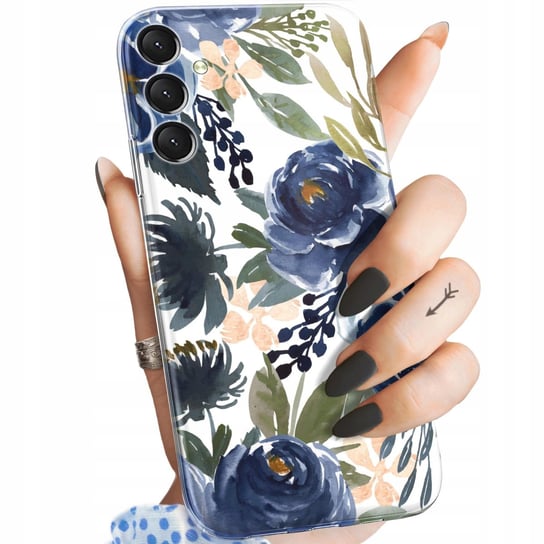 Etui Do Samsung Galaxy A25 5G Wzory Kwiaty Kwieciste Flower Obudowa Case Samsung