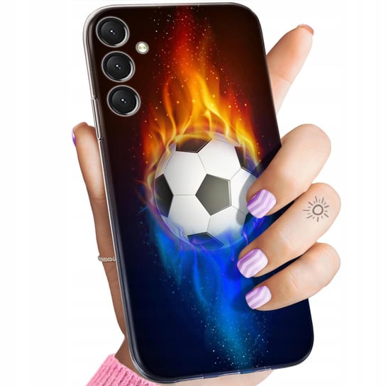 Etui Do Samsung Galaxy A25 5G Wzory Sport Piłkarskie Piłka Nożna Obudowa Samsung Electronics