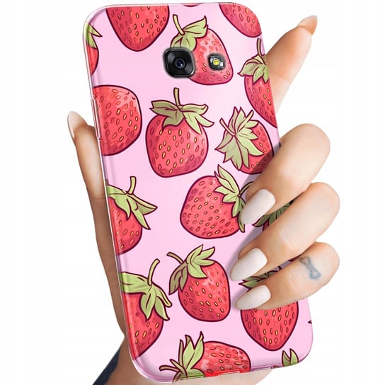 Etui Do Samsung Galaxy A3 2017 Wzory Truskawki Poziomki Owoce Obudowa Case Samsung Electronics