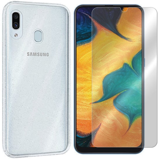 Etui Do Samsung Galaxy A30 Sm-A305 Dust + Szkło 9H VegaCom