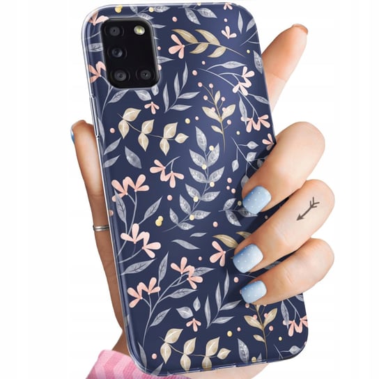 Etui Do Samsung Galaxy A31 Wzory Floral Botanika Bukiety Obudowa Pokrowiec Samsung Electronics