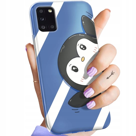 Etui Do Samsung Galaxy A31 Wzory Pingwinek Pingwin Happy Feet Obudowa Case Samsung Electronics