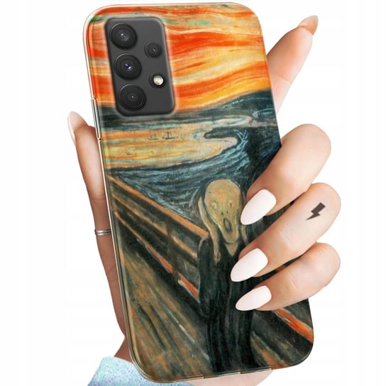 Etui Do Samsung Galaxy A32 4G Wzory Edvard Munch Krzyk Malarstwo Obudowa Samsung Electronics