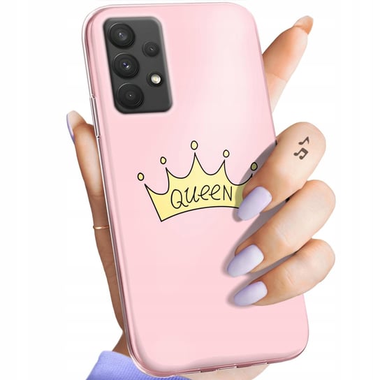 Etui Do Samsung Galaxy A32 4G Wzory Księżniczka Queen Princess Obudowa Case Samsung Electronics