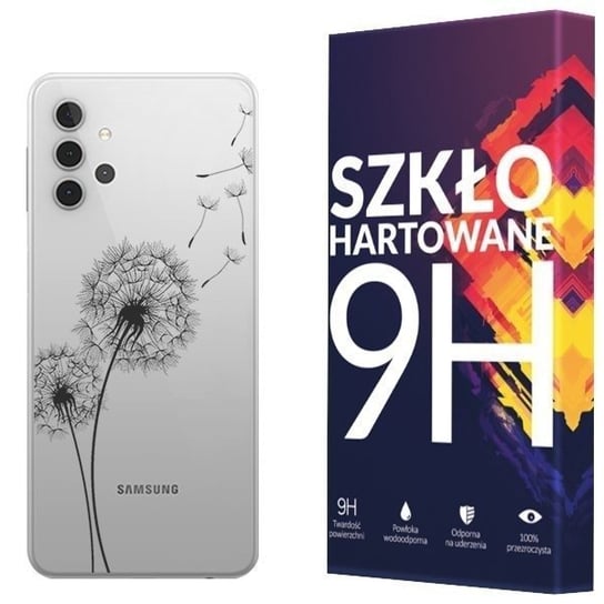 Etui Do Samsung Galaxy A32 5G Case Koronka + Szkło Kreatui