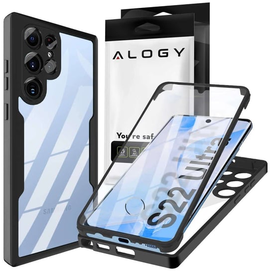 Etui do Samsung Galaxy A32 5G pancerny Alogy Armor Case Czarne 4kom.pl