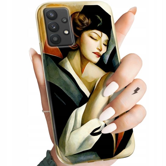 Etui Do Samsung Galaxy A32 5G Wzory Art Deco Łempicka Tamara Barbier Case Samsung