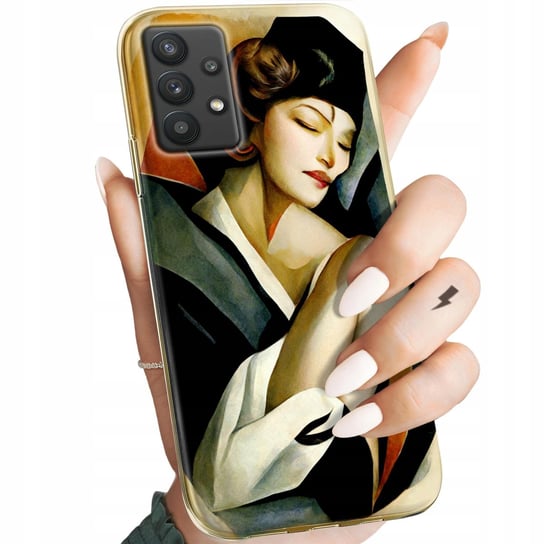 Etui Do Samsung Galaxy A32 5G Wzory Art Deco Łempicka Tamara Barbier Case Samsung Electronics