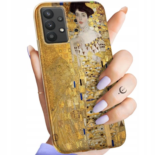 Etui Do Samsung Galaxy A32 5G Wzory Klimt Gustav Pocałunek Obudowa Case Samsung