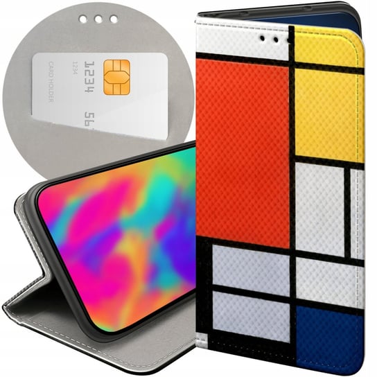 ETUI DO SAMSUNG GALAXY A32 5G WZORY PIET MONDRAIN ABSTRAKCJA GEOMETRIA CASE Samsung Electronics