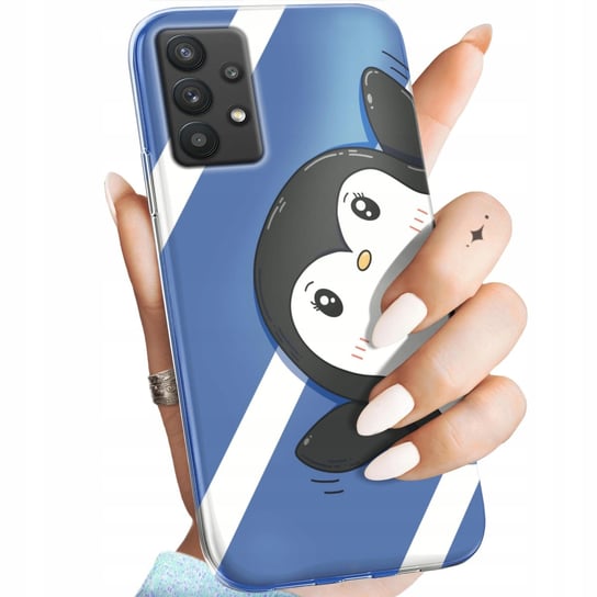 Etui Do Samsung Galaxy A32 5G Wzory Pingwinek Pingwin Happy Feet Obudowa Samsung Electronics