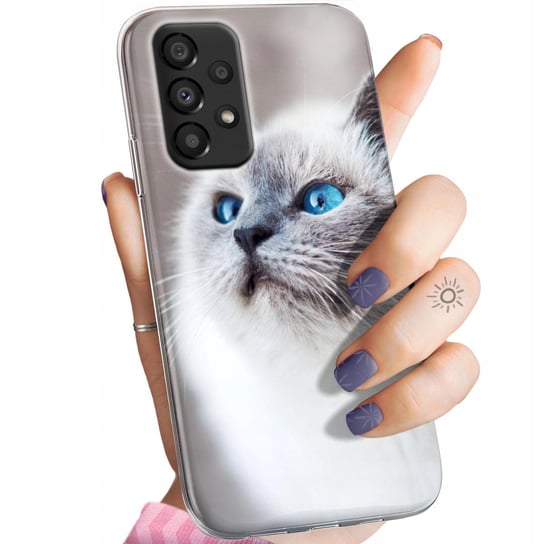 Etui Do Samsung Galaxy A33 5G Wzory Animals Zdjęcia Zwierzęta Obudowa Case Samsung