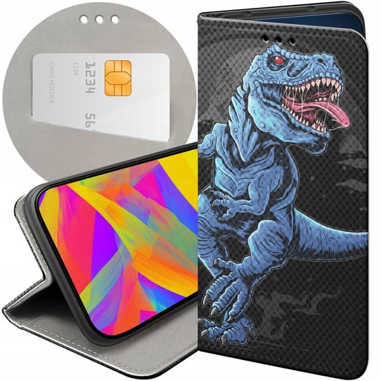 Etui Do Samsung Galaxy A33 5G Wzory Dinozaury Reptilia Prehistoryczne Case Samsung