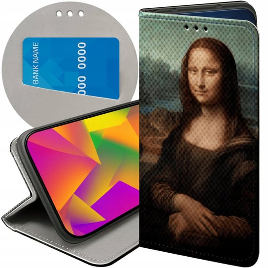 ETUI DO SAMSUNG GALAXY A33 5G WZORY LEONARDO DA VINCI MONA ŁASICZKA FUTERAŁ Samsung Electronics