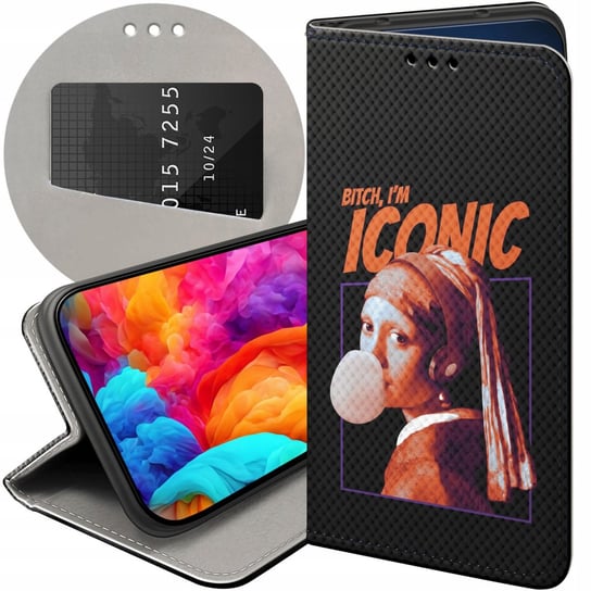 ETUI DO SAMSUNG GALAXY A33 5G WZORY LEONARDO DA VINCI SZTUKA MODERN FUTERAŁ Samsung