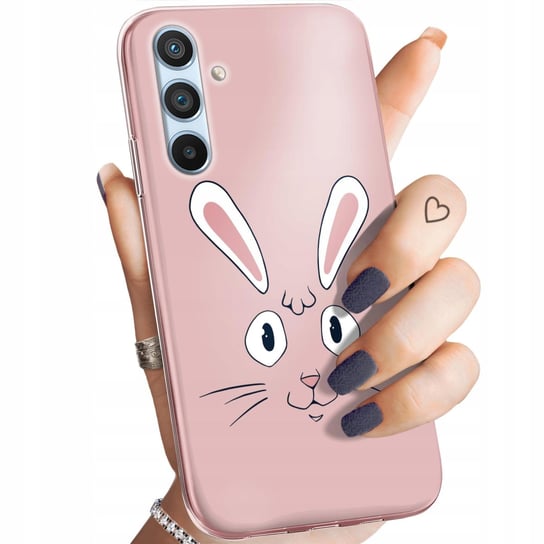 Etui Do Samsung Galaxy A34 5G Wzory Królik Zając Bunny Obudowa Pokrowiec Samsung