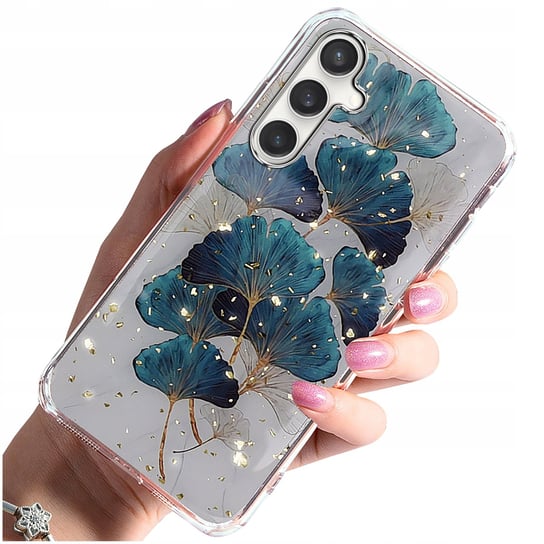 Etui do Samsung Galaxy A35 | A35 5G Case Glamour PLECKI + Szkło OCHRONNE 9H Krainagsm