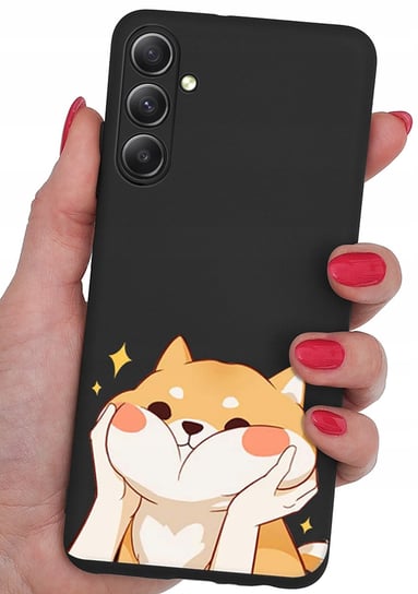 ETUI do Samsung Galaxy A35 | A35 5G CASE WZORY SOFT MATT PLECKI + SZKŁO 9H Krainagsm