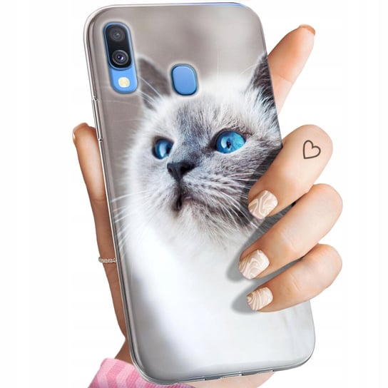 Etui Do Samsung Galaxy A40 Wzory Animals Zdjęcia Zwierzęta Obudowa Case Samsung