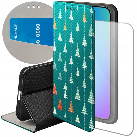 Etui Do Samsung Galaxy A40 Wzory Choinka Święta Boże Narodzenie Case +Szkło Hello Case