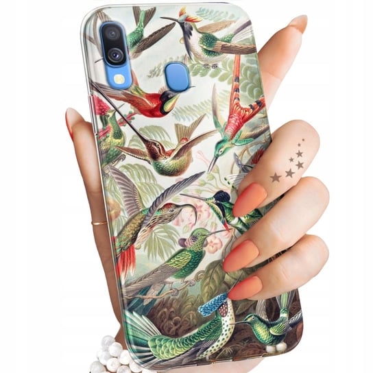 Etui Do Samsung Galaxy A40 Wzory Ernst Haeckel Przyroda Botanika Obudowa Samsung