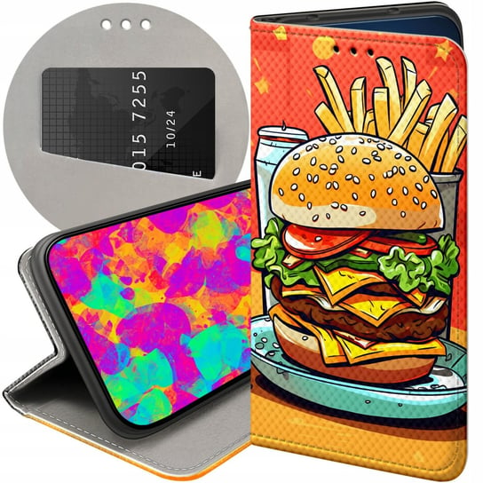 Etui Do Samsung Galaxy A40 Wzory Hamburger Burgery Fast-Food Jedzenie Case Samsung Electronics