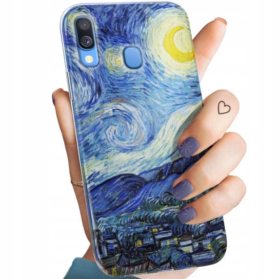 Etui Do Samsung Galaxy A40 Wzory Vincent Van Gogh Van Gogh Gwieździsta Noc Samsung