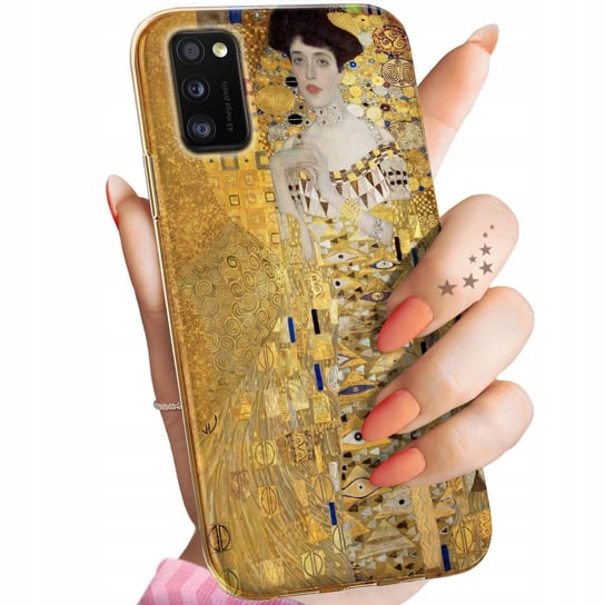 Etui Do Samsung Galaxy A41 Wzory Klimt Gustav Pocałunek Obudowa Pokrowiec Samsung