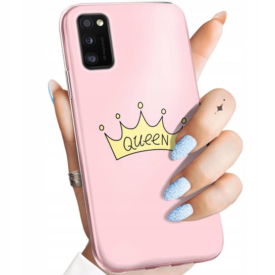 Etui Do Samsung Galaxy A41 Wzory Księżniczka Queen Princess Obudowa Case Samsung Electronics